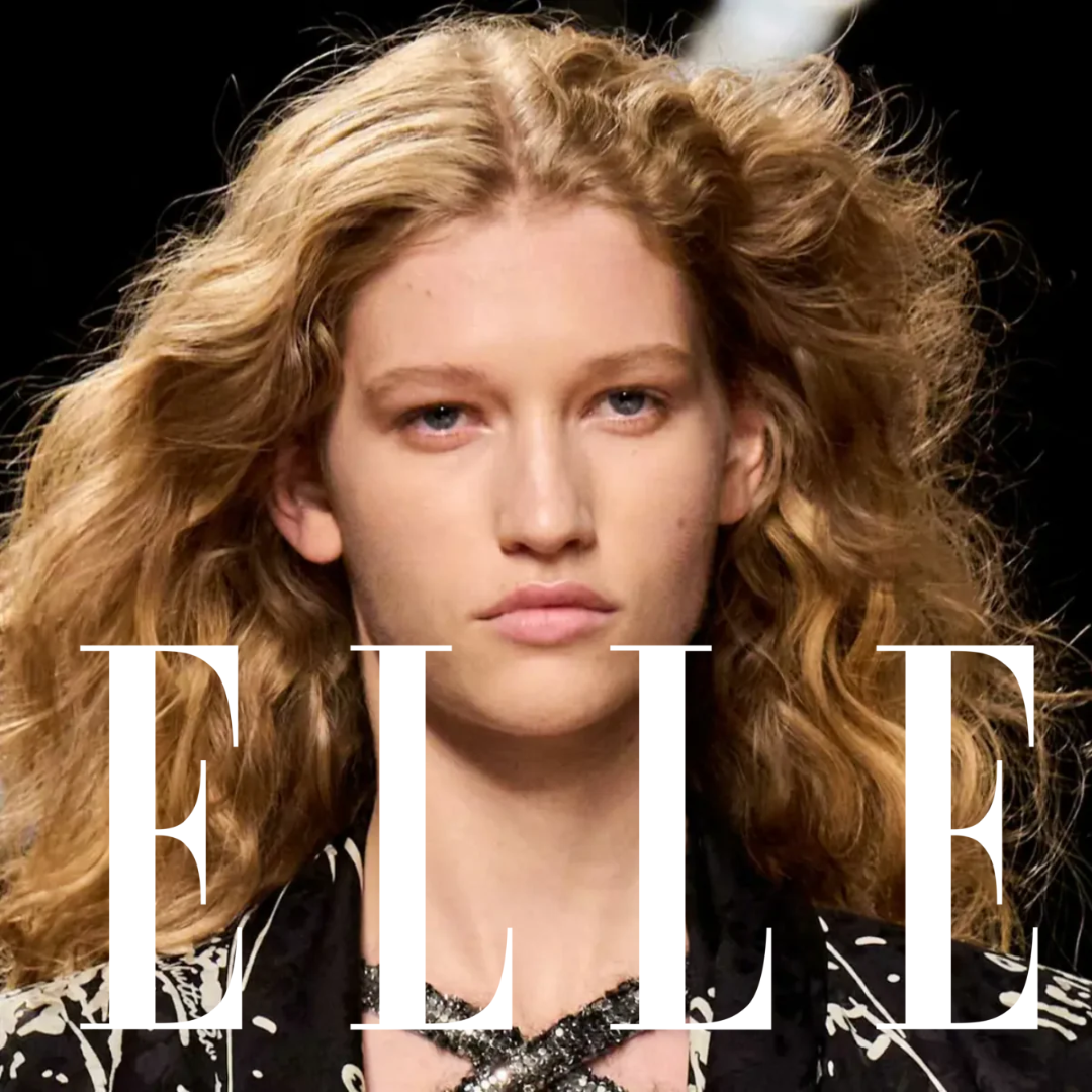 Elle Model on Runway 