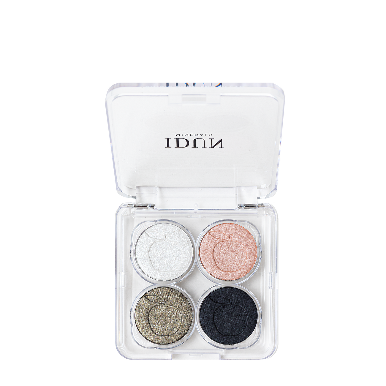 IDUN Minerals Eyeshadow Palette Vitsippa — vegan, toxin-free, dermatologist-developed with ultra-purified mineral pigments for rich, long-lasting color.