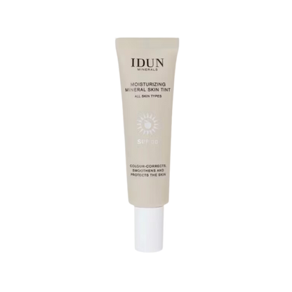 Moisturizing Mineral Skin Tint SPF30 Light/Medium Neutral - Hydrating, neutral-tinted formula with SPF for an even complexion. Vegan, cruelty-free, dermatologist-tested, and toxin-free for skin-loving benefits.