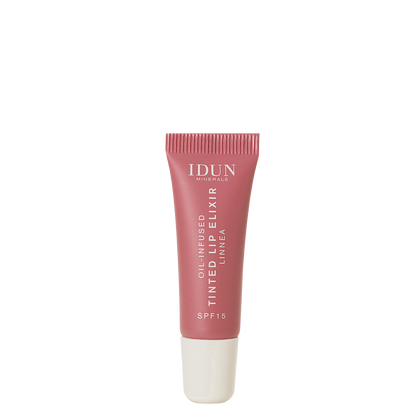 IDUN Minerals Lip Elixir in Linnea, vegan, cruelty-free, with a moisturizing, glossy finish