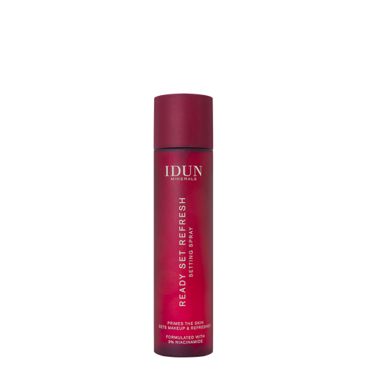 IDUN Minerals vegan setting spray for long-lasting makeup, cruelty-free and skin-friendly